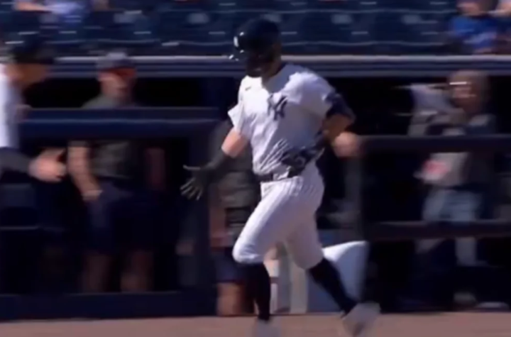 Luis Torrens conectó su segundo cuadrangular consecutivo con los Yankees