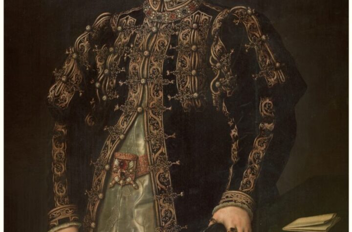Antonio Moro, Catalina de Austria, 1552-1553. Museo Nacional del Prado