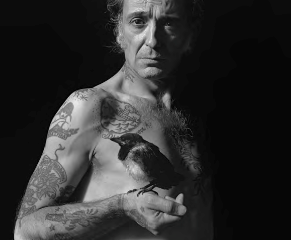 Alberto García-Alix. Autorretrato. El padrastro de la Urraca, 2005. Cortesía de Albarrán Bourdais