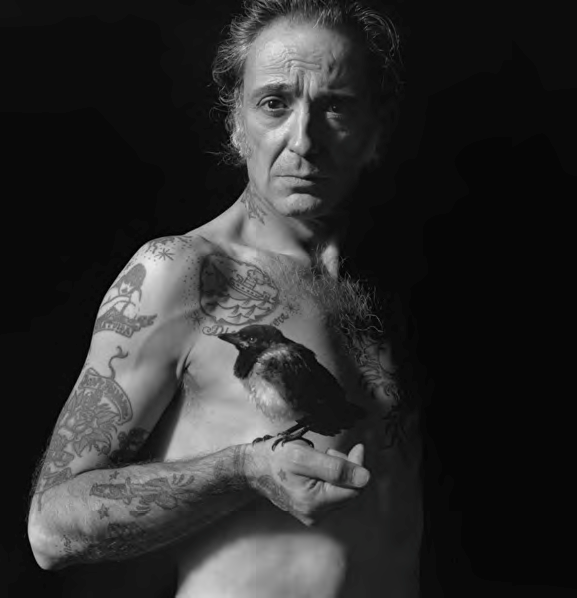 Alberto García-Alix. Autorretrato. El padrastro de la Urraca, 2005. Cortesía de Albarrán Bourdais
