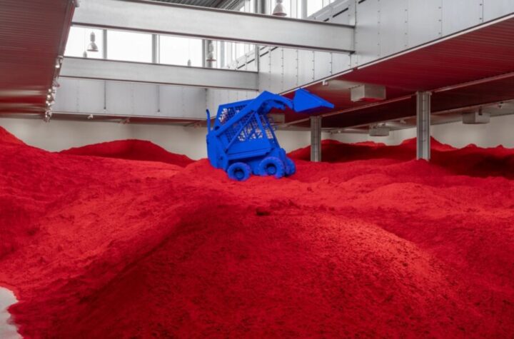 Anish Kapoor. Destierro, 2017. Fotografía: David Stjernholm