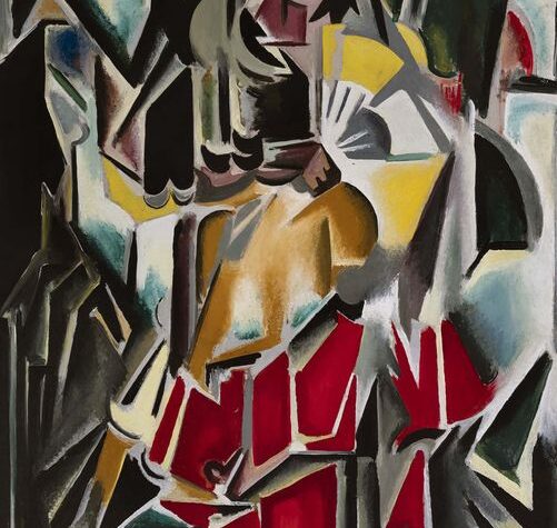 María Blanchard. a dama del abanico, 1913-1916. Colección particular. © Foto: Belén Pereda