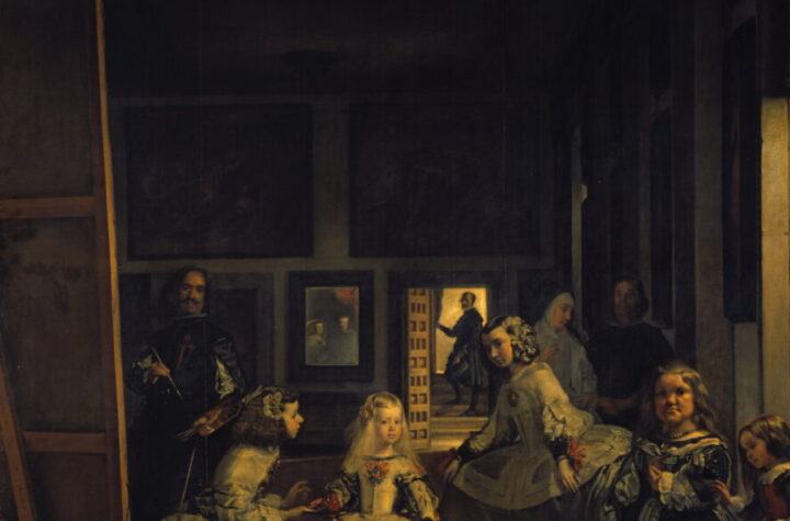 Velázquez. Las Meninas, 1656 (antes de la restauración). Museo Nacional del Prado