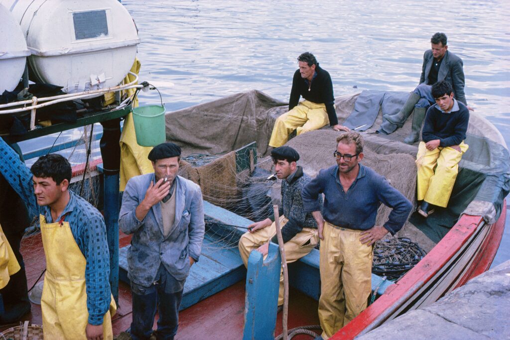 Gonzalo Juanes. El muelle, Gijón, 1965