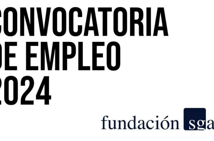 Empleo cultural. Gestor/a cultural en la Fundación SGAE en Canarias