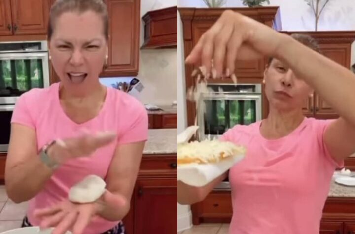Olga Tañón se muestra haciendo arepas: Orgullosamente venezolana
