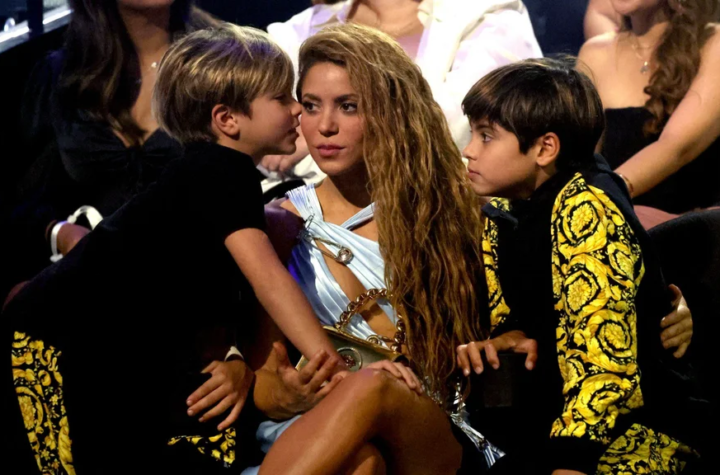 Shakira pasó el Día de las Madres junto a Milan y Sasha