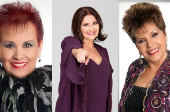 El emotivo reencuentro de las cantantes Tania, Mirtha Pérez y Neyda Perdomo