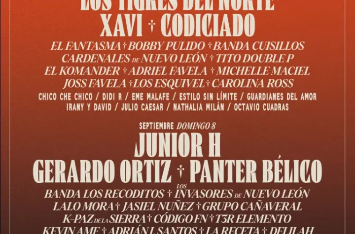 Conoce el cartel completo del Festival ARRE 2024 patrocinado por Telcel.- Blog Hola Telcel