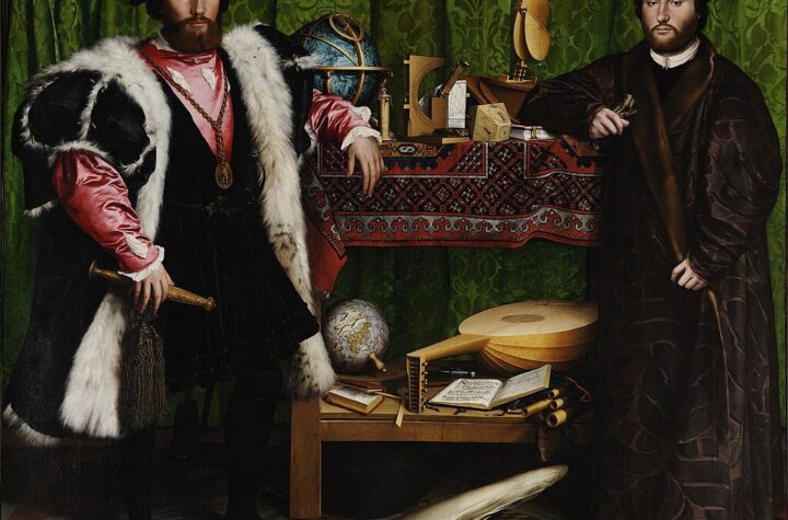 Hans Holbein. Los embajadores, 1533. National Gallery, Londres