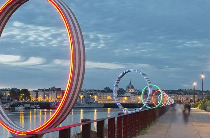 Daniel Buren & Patrick Bouchain. Les Anneaux. Nantes