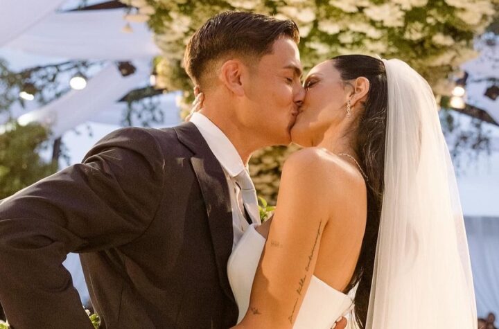 La hija de Catherine Fulop se casó con el futbolista Paulo Dybala