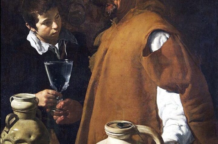 Velázquez. El aguador de Sevilla, hacia 1620. Apsley House, Londres