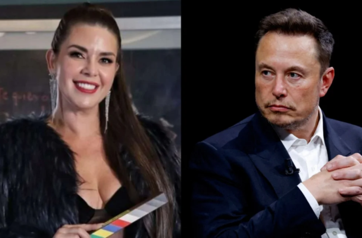 Alicia Machado ventiló su interés romántico por Elon Musk