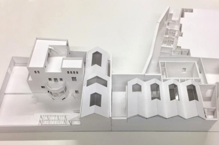 Maqueta de la ampliación del Museo Sorolla, a cargo de Nieto Sobejano Arquitectos