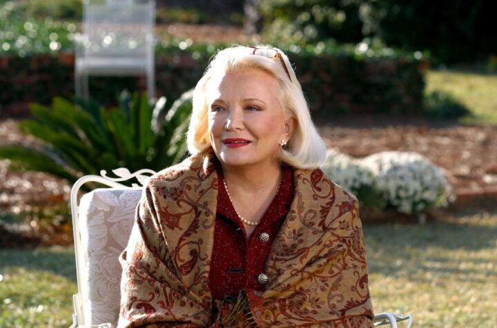 Murió Gena Rowlands, actriz de The Notebook