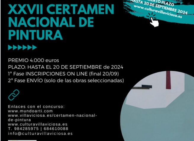 XXVII Certamen Nacional de Pintura - Ayuntamiento de Villaviciosa