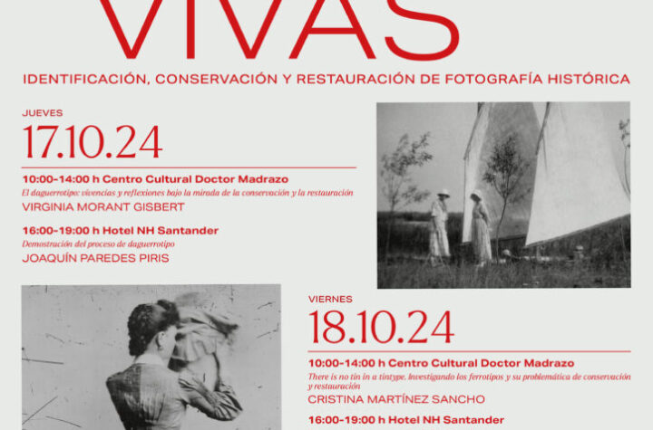 I Jornadas Fotos Vivas. Identificación, conservación y restauración de fotografía histórica