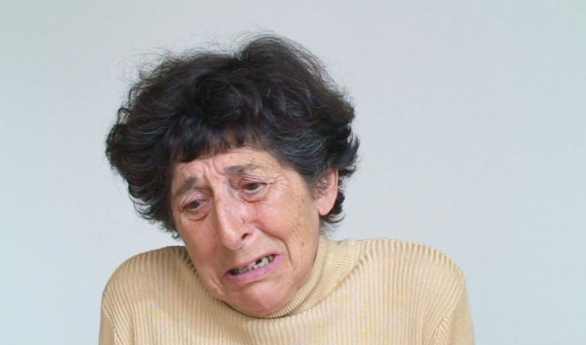 Esther Ferrer. Extrañeza, desprecio, dolor y un largo etcétera, 2013. Colección "la Caixa" de Arte Contemporáneo