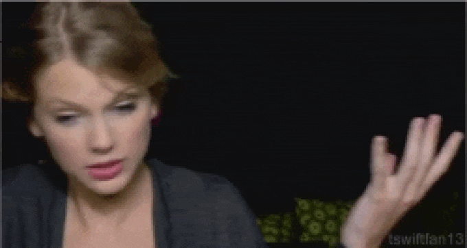 Taylor swift confundida y nerviosa por saber quiénes pueden llevarse los premios a mejor canción y álbum del año.- Blog Hola Telcel