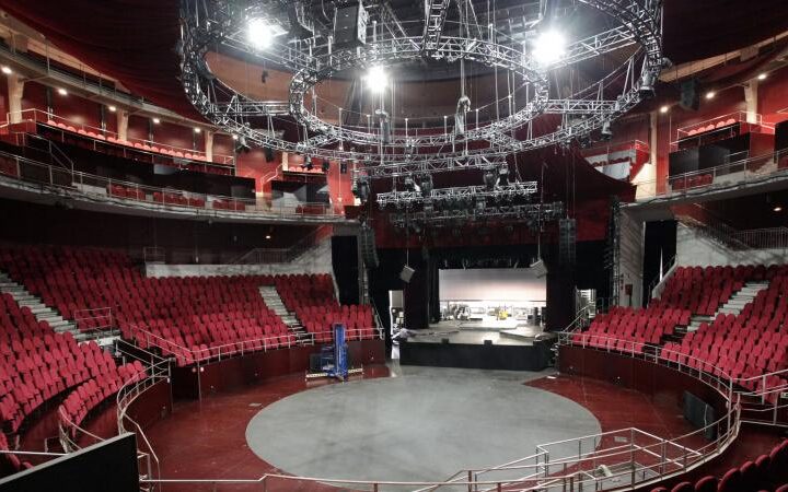 Técnico auxiliar de producción en el Teatro Circo Price