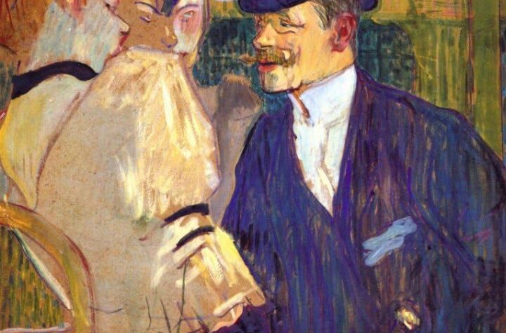Toulouse-Lautrec. El inglés en el Moulin Rouge, 1892. Metropolitan Museum of Art