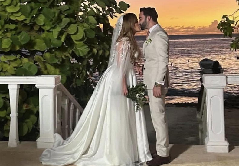 Endrina Yépez se casó por todo lo alto en Los Roques
