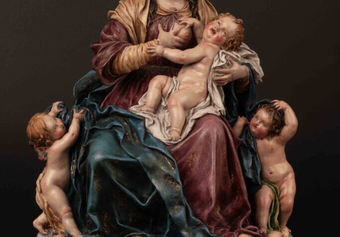 Luisa Roldán. Virgen de la leche