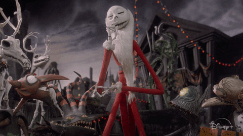 Jack Skellington feliz de haberse robado la Navidad antes que el Grinch.- Blog Hola Telcel
