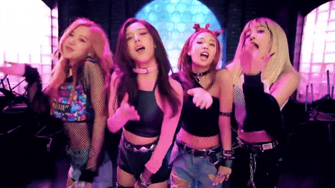 Las chicas del grupo BLACKPINK lanzan un beso a la cámara.- Blog Hola Telcel