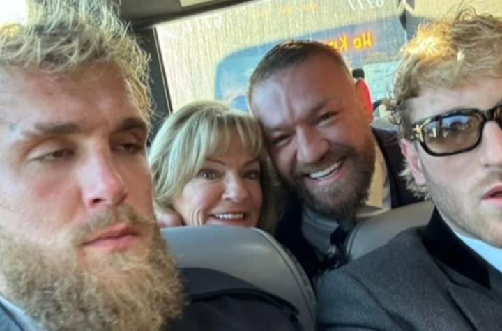 Captan a Jake Paul y Conor McGregor asistiendo juntos a la juramentación de Trump