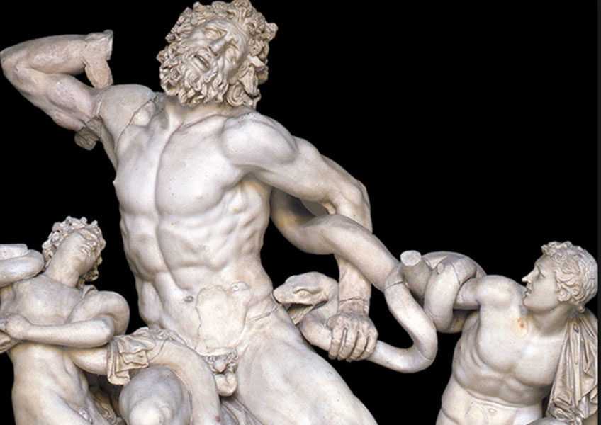 Laocoonte, 40-30 a.C. Museos Vaticanos