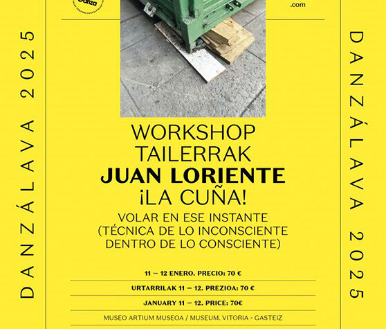 danZálava 2025: Juan Loriente. Artium Museoa
