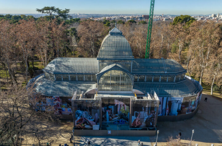 Miguel Ángel Tornero. Gran Friso. Palacio de Cristal, Museo Reina Sofía