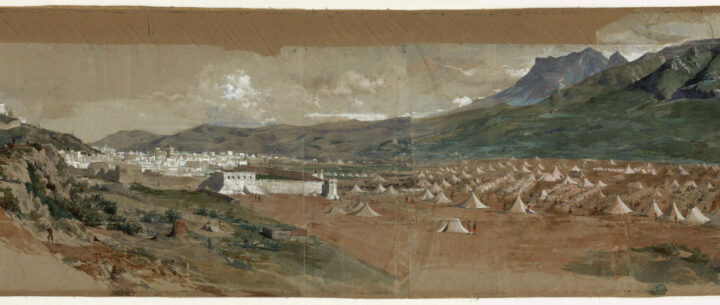 Mariano Fortuny. Vista de Tetuán, 1860. MNAC