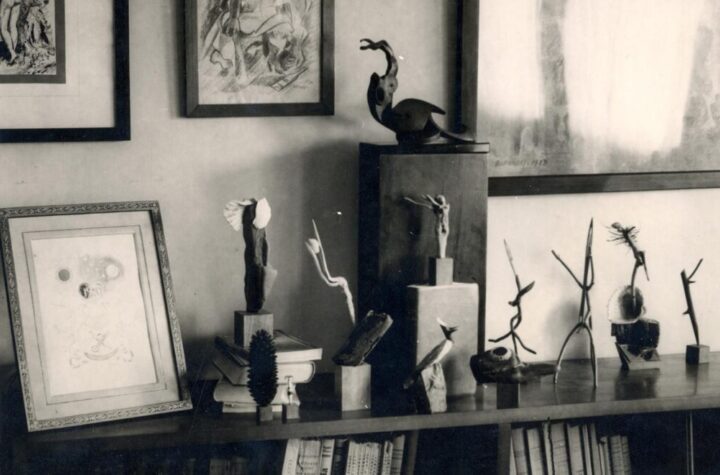 Interior de la casa de Ángel Ferrant en El Viso, Madrid. Asociación Colección Arte Contemporáneo-Museo Patio Herreriano, Valladolid