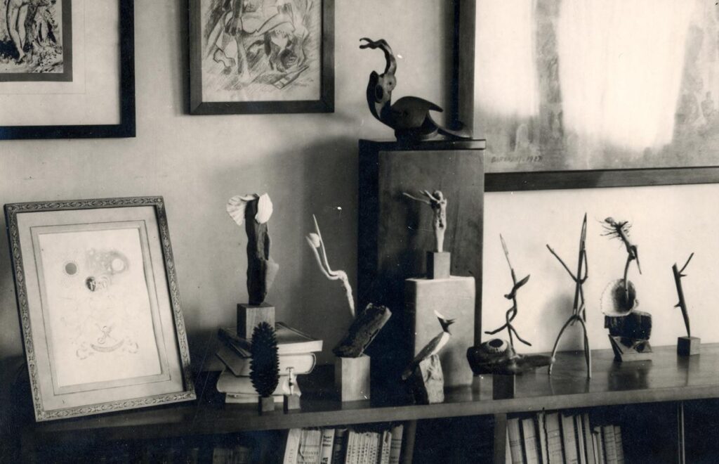 Interior de la casa de Ángel Ferrant en El Viso, Madrid. Asociación Colección Arte Contemporáneo-Museo Patio Herreriano, Valladolid