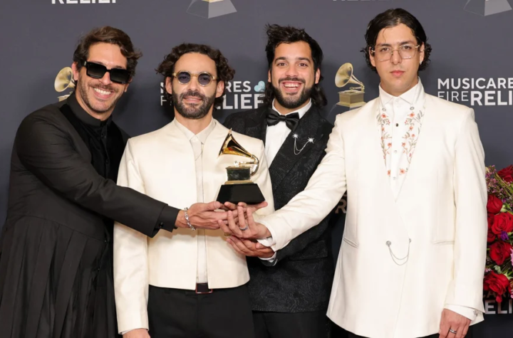 ¡Orgullo! La banda venezolana Rawayana gana el Grammy a mejor álbum latino