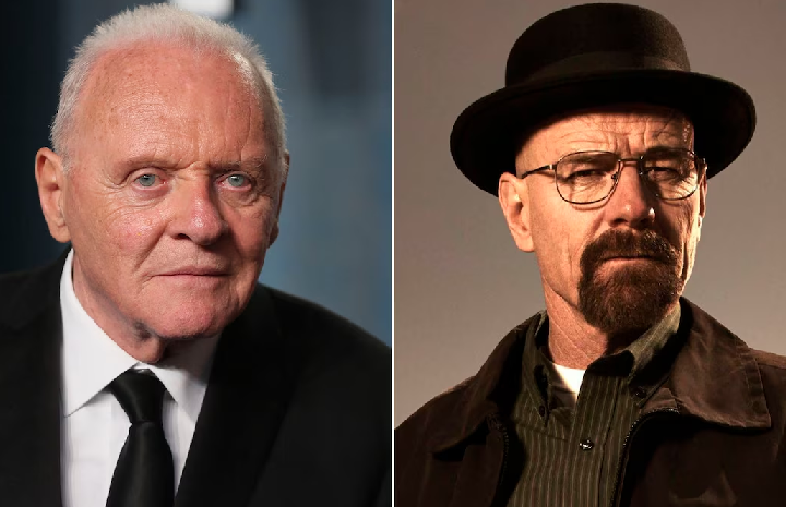 La carta secreta que escribió Anthony Hopkins a Bryan Cranston tras ver Breaking Bad completa