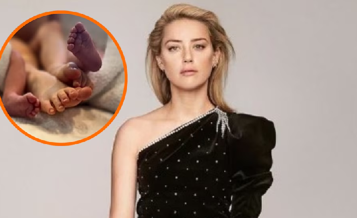 Amber Heard dio la bienvenida a mellizos: 'Estoy más que feliz'