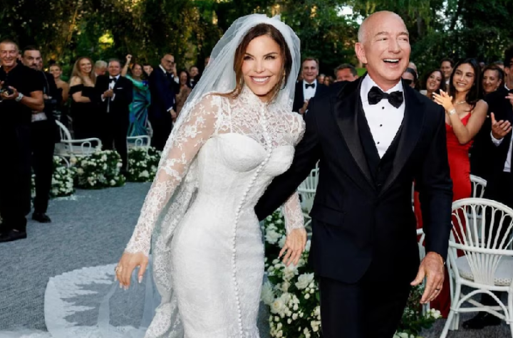 41 fotos de la increíble boda del magnate Jeff Bezos y Lauren Sánchez en Venecia