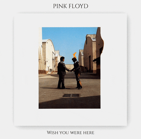 Portada del álbum 'Wish You Were Here' de Pink Floyd.- Blog Hola Telcel