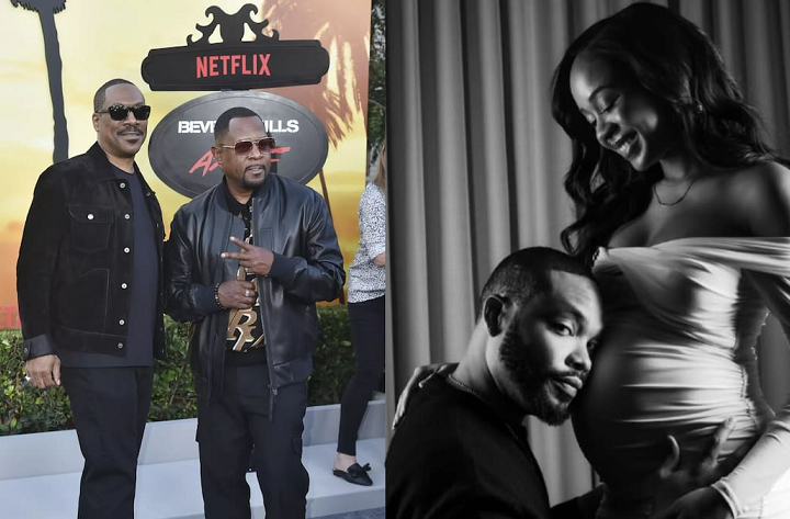 Eddie Murphy y Martin Lawrence compartirán la alegría al ser abuelos del mismo bebé