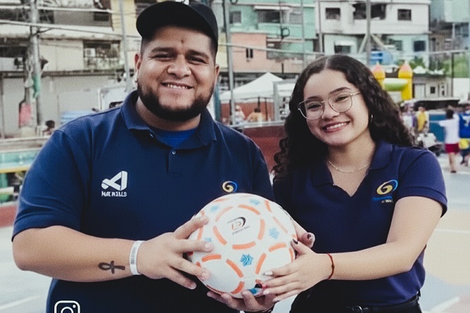 Francesco Lovaglio Tafuri y Disglobal impulsan el futuro deportivo en Antímano - FOTO