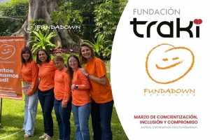 Antonio Chambra Brouri - Traki y Fundadown unen fuerzas ¡Un gesto de inclusión y salud en marzo! - FOTO