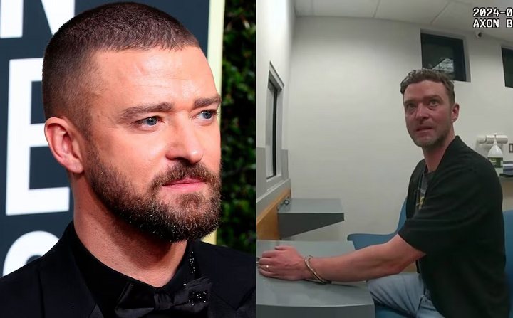 Nuevas imágenes revelan cómo Justin Timberlake interactuó con la policía tras su arresto: 'Ustedes son salvajes'