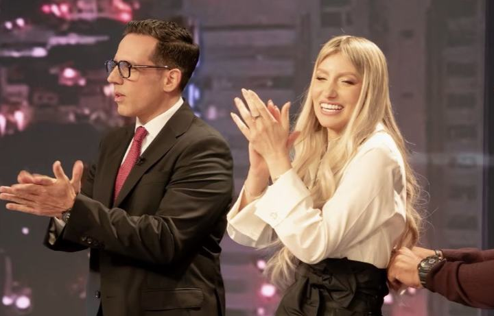 Así fue el regreso de Luis Olavarrieta y Shirley Varnagy a la TV como anclas de Noticias Venevisión