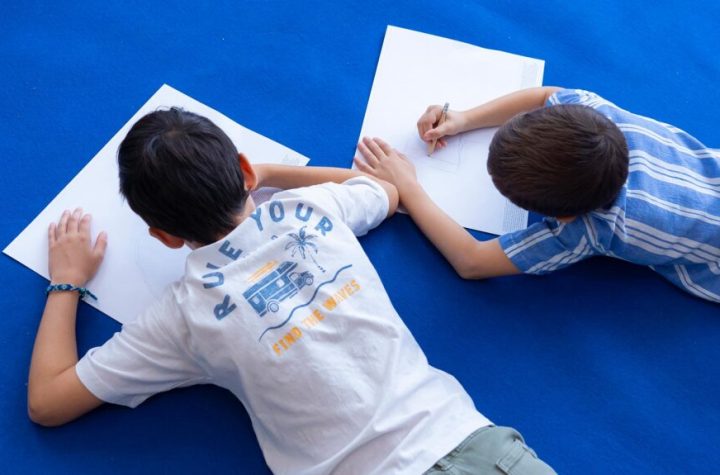 Curso de dibujo expandido para niños en el Museo Guggenheim Bilbao
