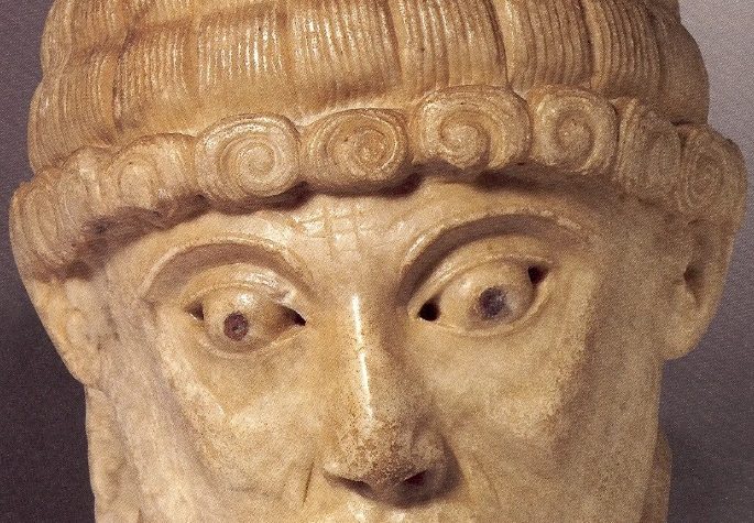 Maestro de Cabestany, Cabeza de san Pedro procedente de Sant Pere de Rodes