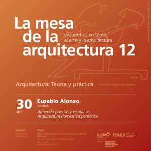 Abriendo puertas y ventanas. Arquitectura doméstica periférica. Conferencia de Eusebio Alonso en el MACA de Alicante